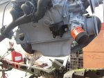266 Engine motor mount & oil filter install.jpg