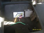 591 Wiring power for radio and main switch.JPG