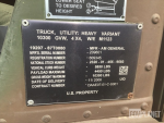 Military Humvee Serpentine Belt 98” - For Humvees Serial Number 196900 and  below