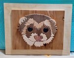 Ferret Head Intarsia Art 1a Completed.jpeg